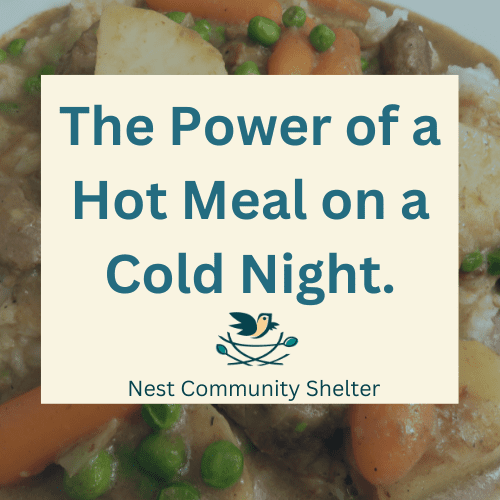 The Power of a Hot Meal on a Cold Night Blog Image