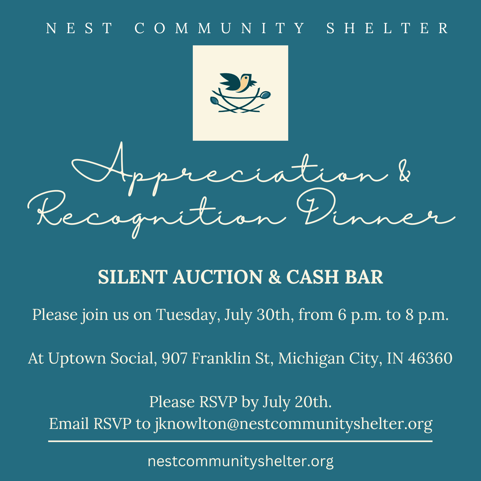 Nest Appreciation and Recognition Dinner Invitation (4)