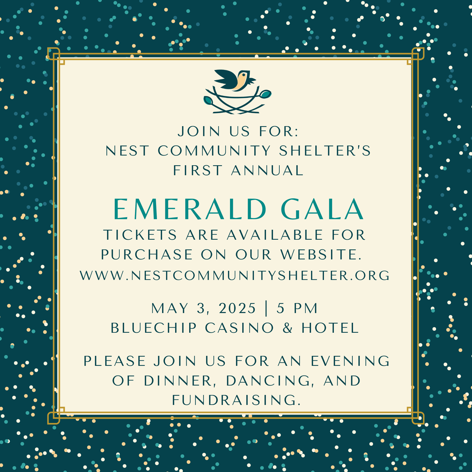 Join Us for Nest Community Shelter’s first annual