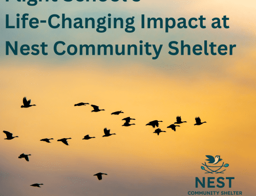 Flight School’s Life-Changing Impact at Nest Community Shelter
