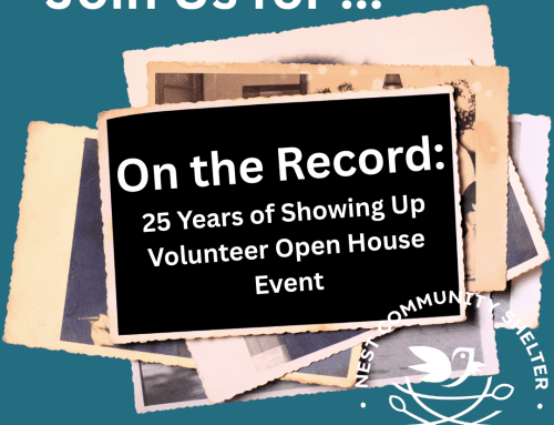 Join Us for On The Record : 25 Years of Showing UP Volunteer Open House Event