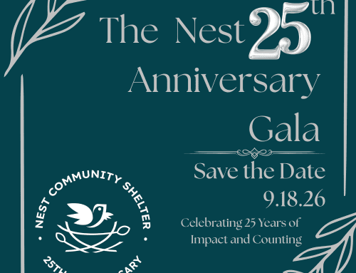 Twenty-Five Years of Opening the Door: NEST Community Shelter Will Celebrate With The Community
